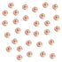 Light Peach Colour Stellux HF Flat Back Crystal (available in 3 sizes)